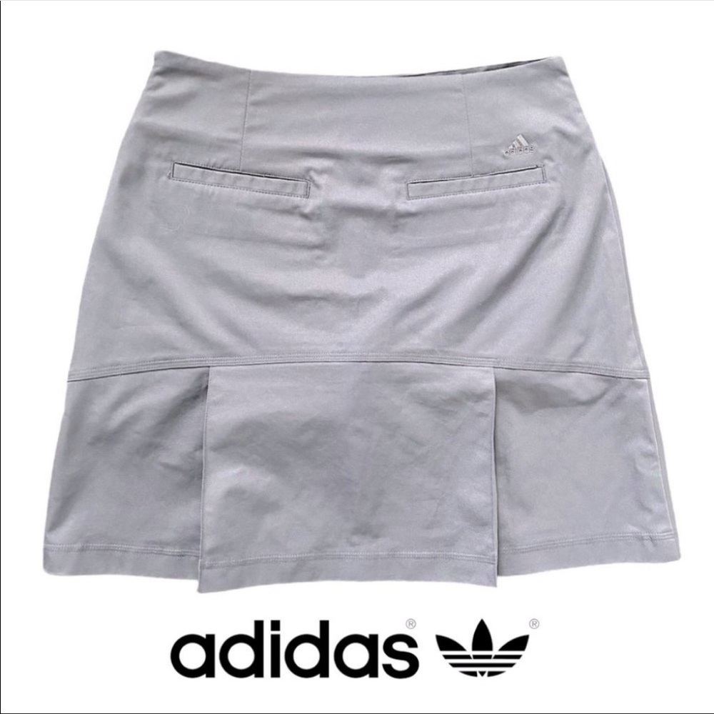 Adidas Grey Climacool Pleated Skort